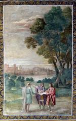 欧洲12-19世纪油画五_DOMENICHINO - Apollo and Neptune advising Laomedon